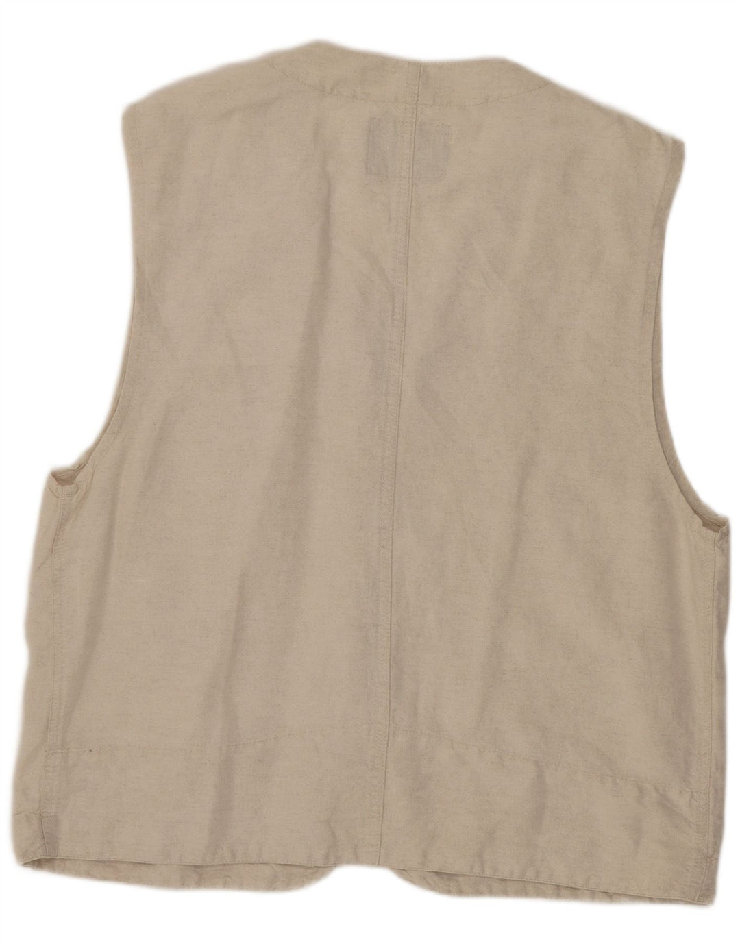 Vintage Herren Weste Groß Beige