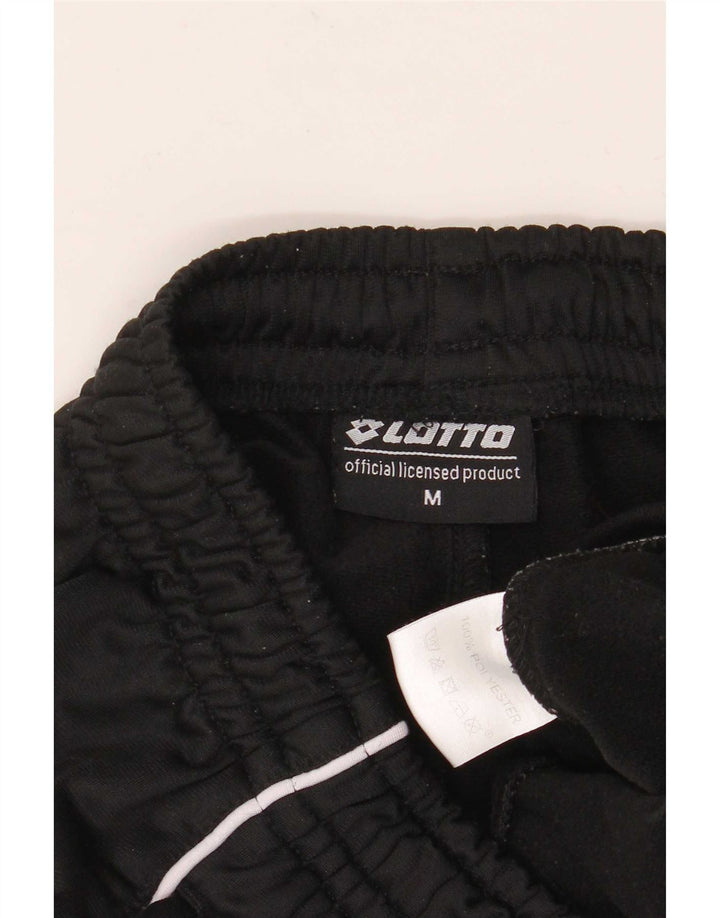 Lotto Herren-Trainingshose, Jogginghose, Mittelschwarz, Polyester