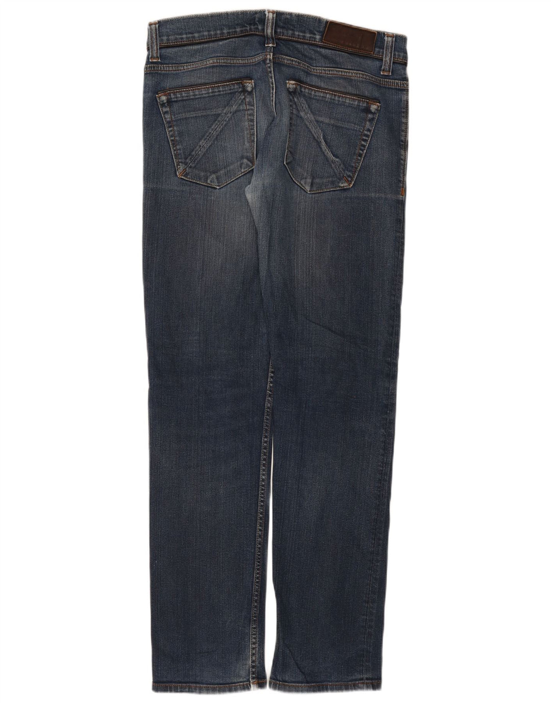 Zara Herren Straight Jeans EU 42 Large W32 L32 Blau