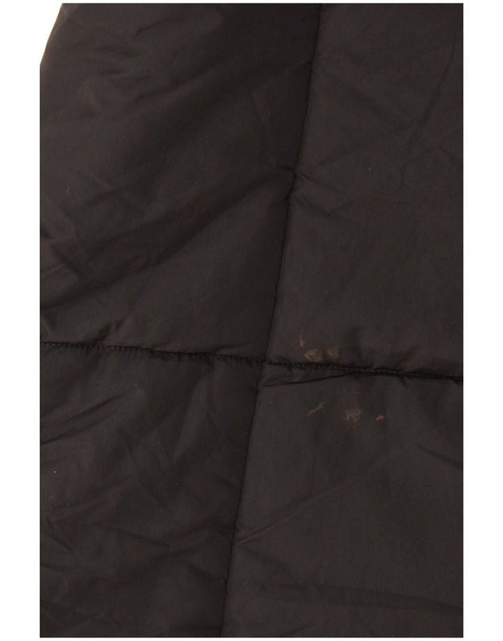 Marks & Spencer Damen Wattierte Jacke UK 20 2XL Schwarz Polyester