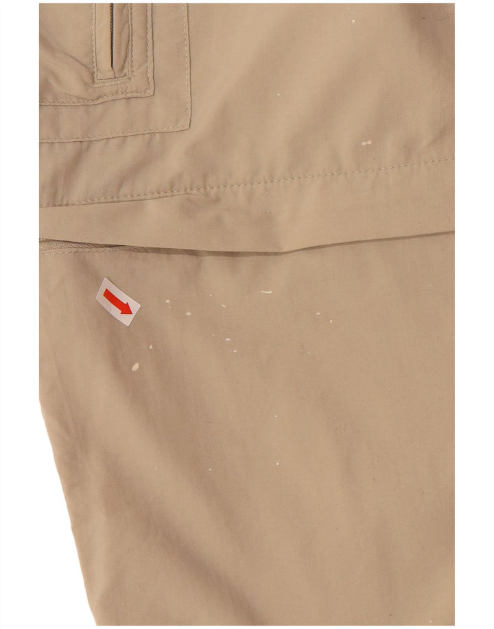 COLUMBIA Womens Straight Cargo Trousers Medium W30 L31 Beige Nylon