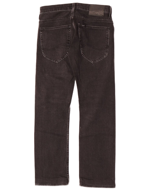 Lee Girls Perry Straight Jeans, 13–14 Jahre, W26 L26, schwarze Baumwolle