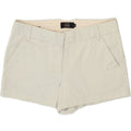 J. CREW Womens Chino Shorts US 10 Large W34 Grey Vintage J. Crew and Second-Hand J. Crew from Messina Hembry 