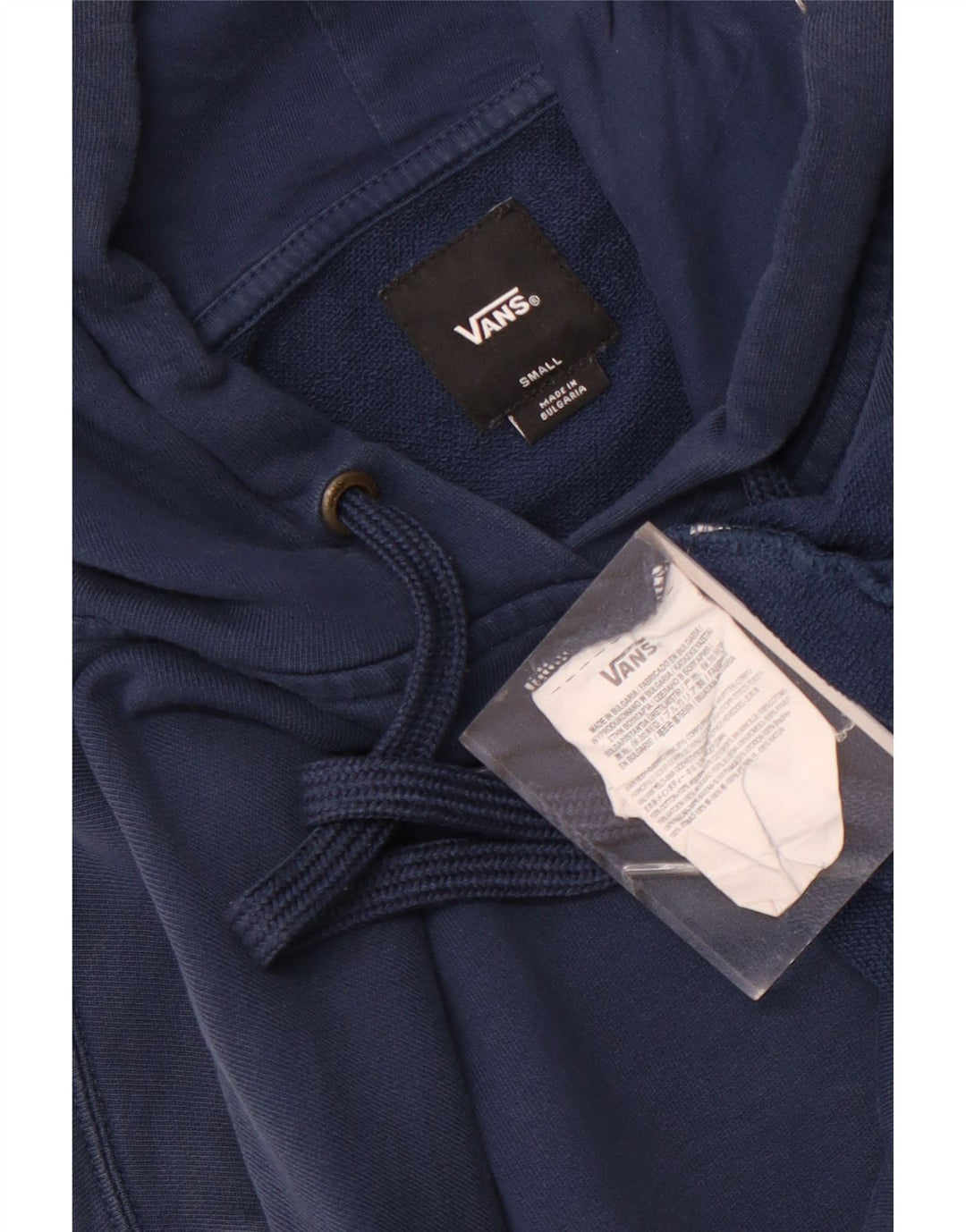 Vans Herren-Kapuzenpullover mit Grafik, Größe S, marineblau, Baumwolle