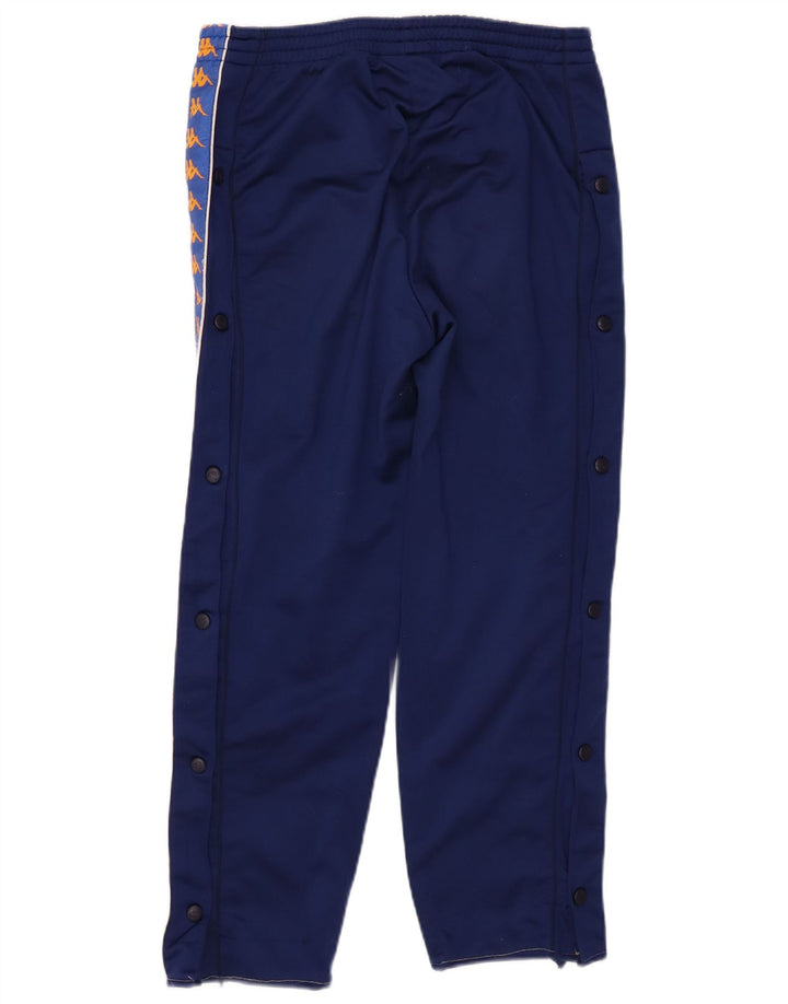 KAPPA Herren-Trainingshose mit Grafik, Größe S, Marineblau, Farbblock