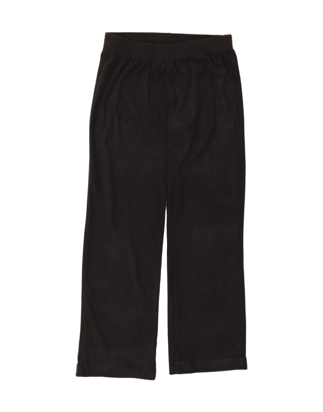 ASICS Womens Fleece Tracksuit Trousers UK 18 XL  Black Polyester Vintage Asics and Second-Hand Asics from Messina Hembry 