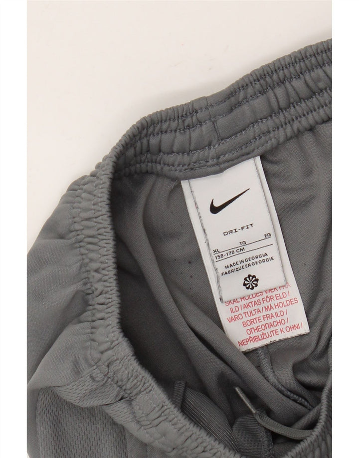 Nike Dri Fit Trainingshose für Jungen, 13–14 Jahre, XL, graues Polyester