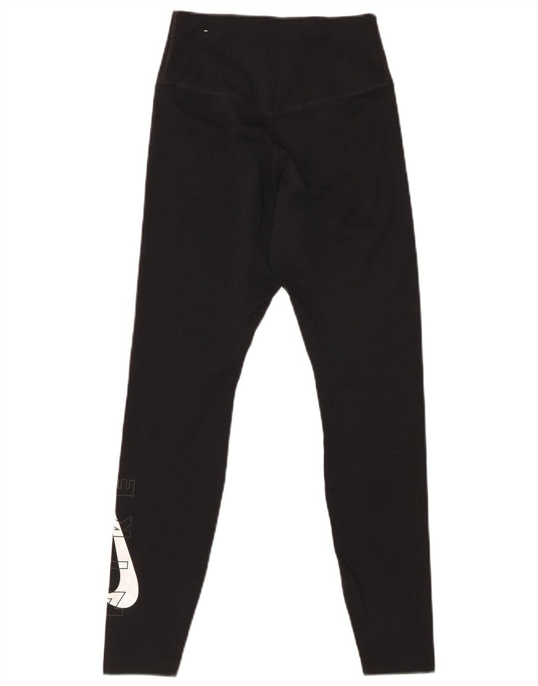 NIKE Damen Grafik-Leggings UK 4 XS Schwarz Polyester