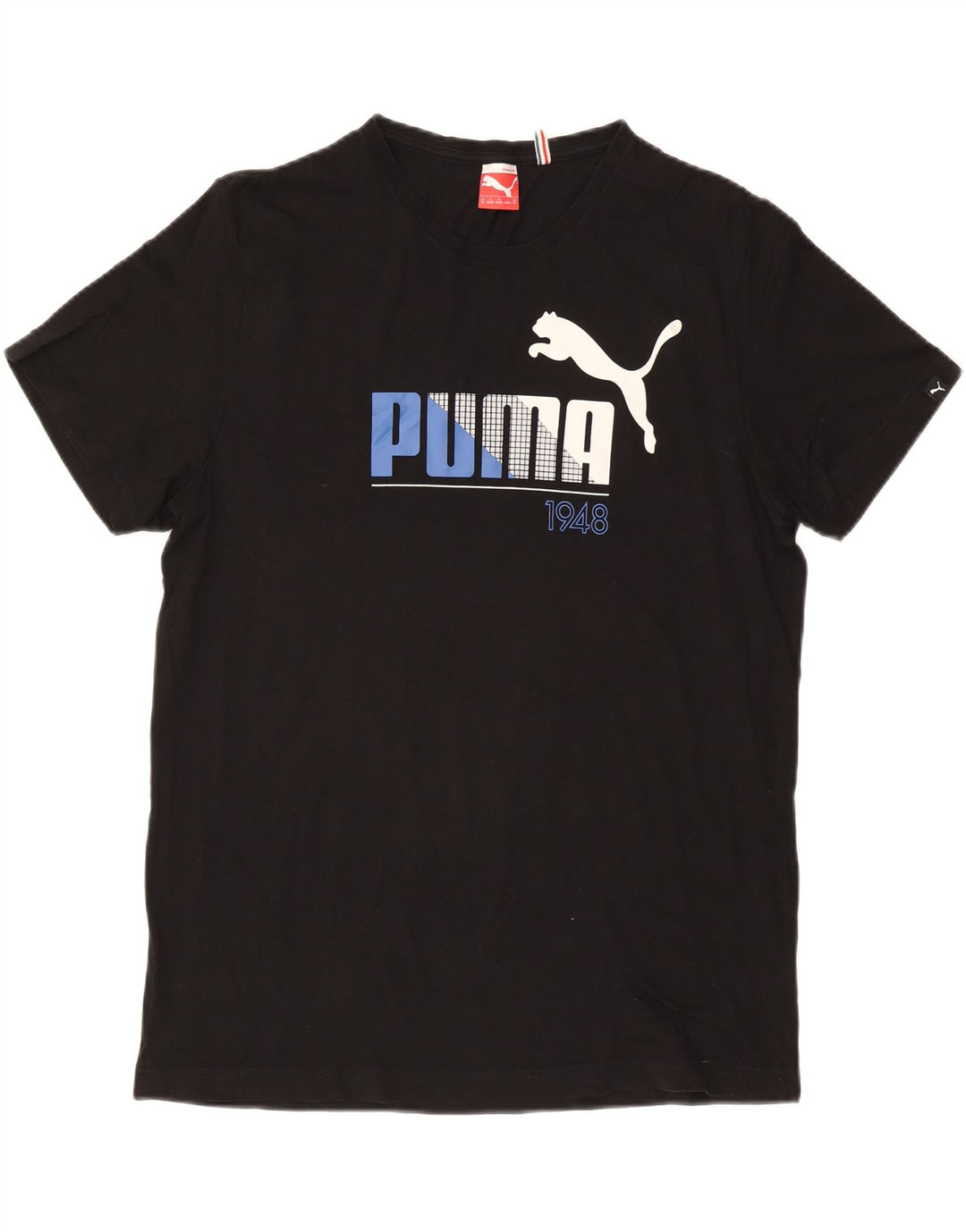PUMA Herren Graphic T-Shirt Top XL Schwarz