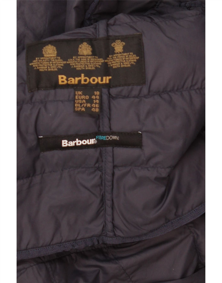 Barbour Damen gefütterte Liner-Jacke UK 18 XL Marineblau