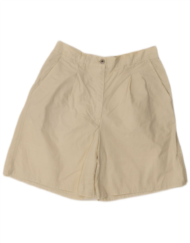 Murphy & Nye Damen Pegged Chino Shorts W30 Mittelbeige Baumwolle