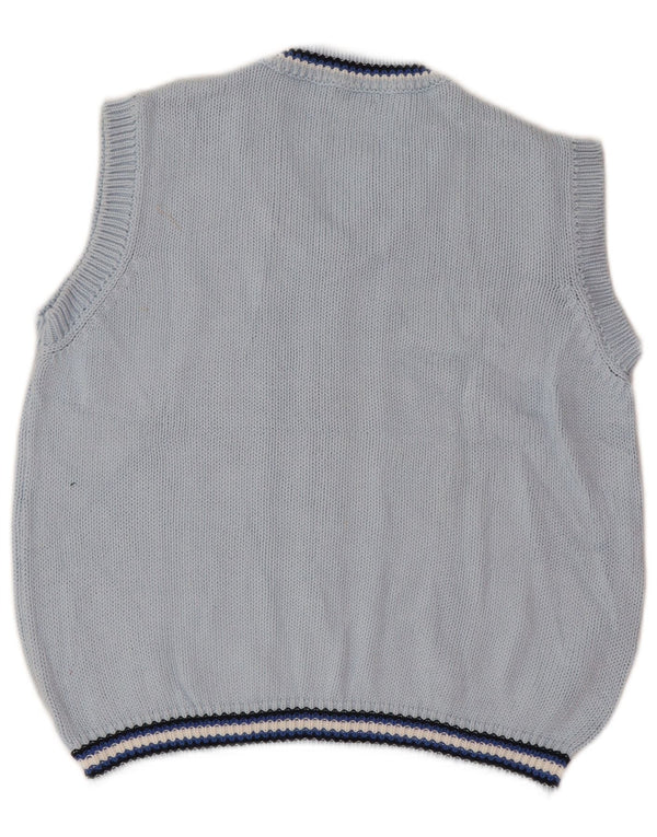 Benetton Tanktop für Jungen, 7–8 Jahre, blau gestreift