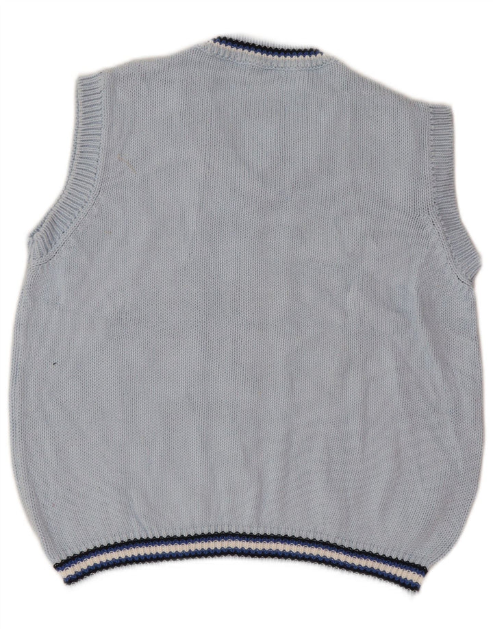 Benetton Tanktop für Jungen, 7–8 Jahre, blau gestreift