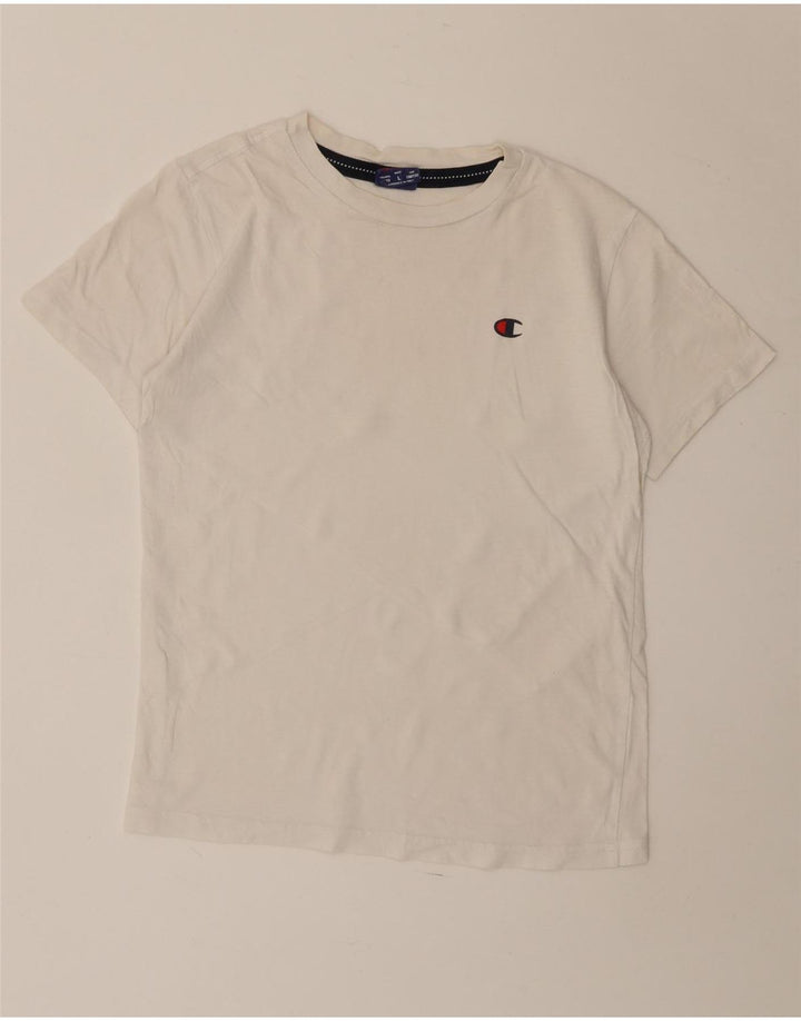 Champion T-Shirt für Jungen, 11–12 Jahre, Größe L, Weiß