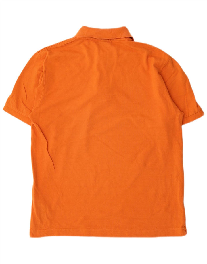 KAPPA Herren Poloshirt Große Orange Baumwolle