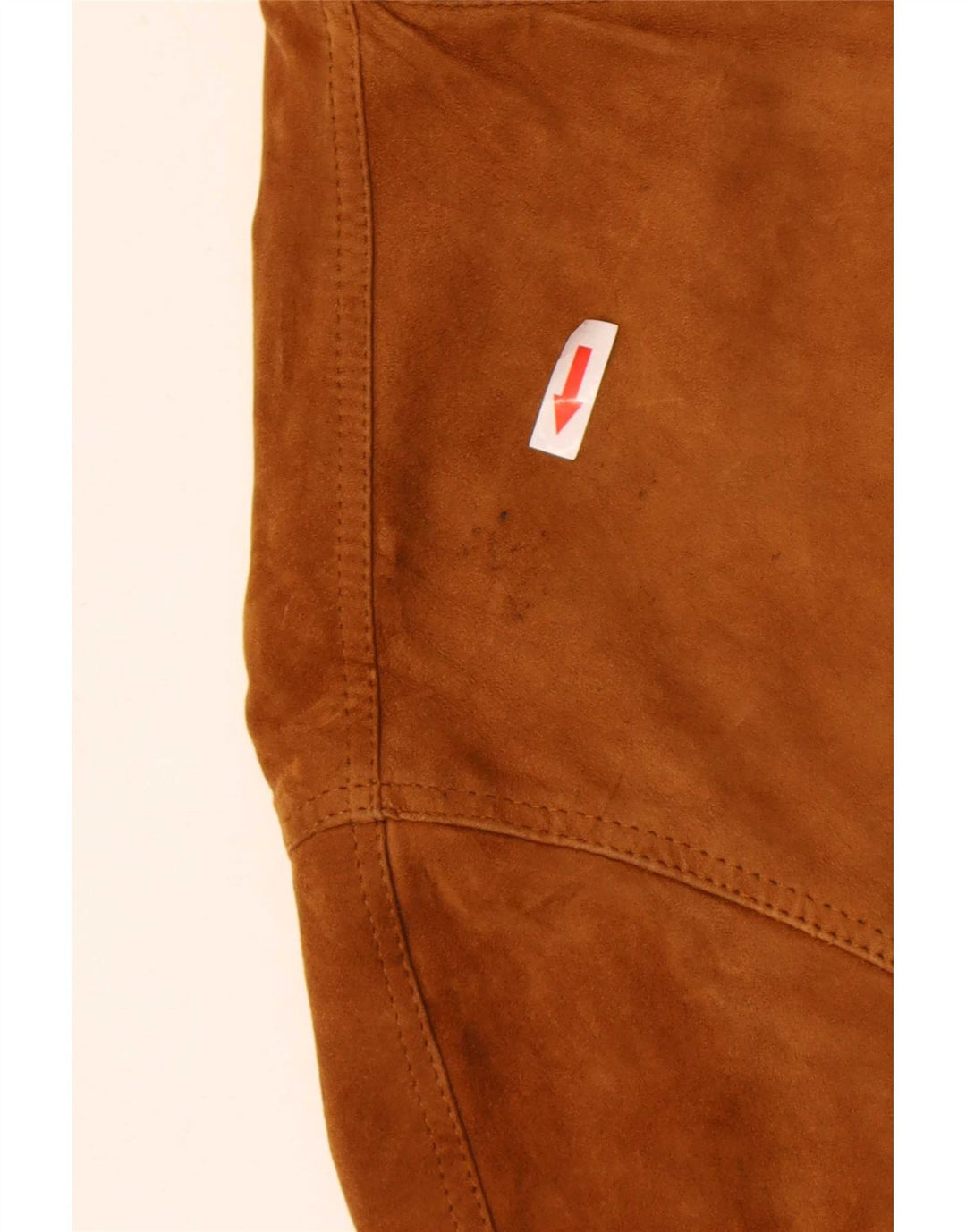 Vintage Herren Wildleder Bomberjacke IT 54 2XL Beige