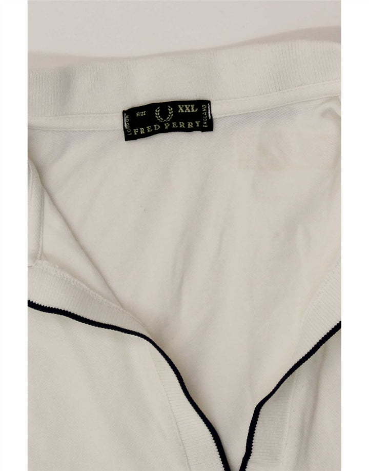 Fred Perry Damen Poloshirt UK 20 2XL Weiß