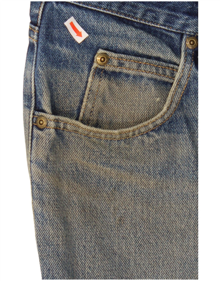 Lee Herren Ranger Straight Jeans W36 L28 Blaue Baumwolle