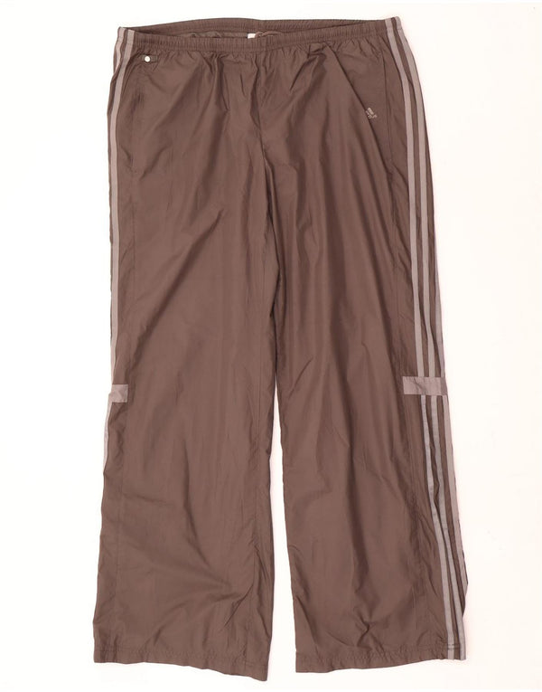 Adidas Wasserdichte Damenhose UK 18 XL Braun Polyester