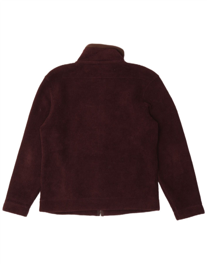 Marks & Spencer Herren Fleecejacke UK 38 Mittelbraunes Polyester