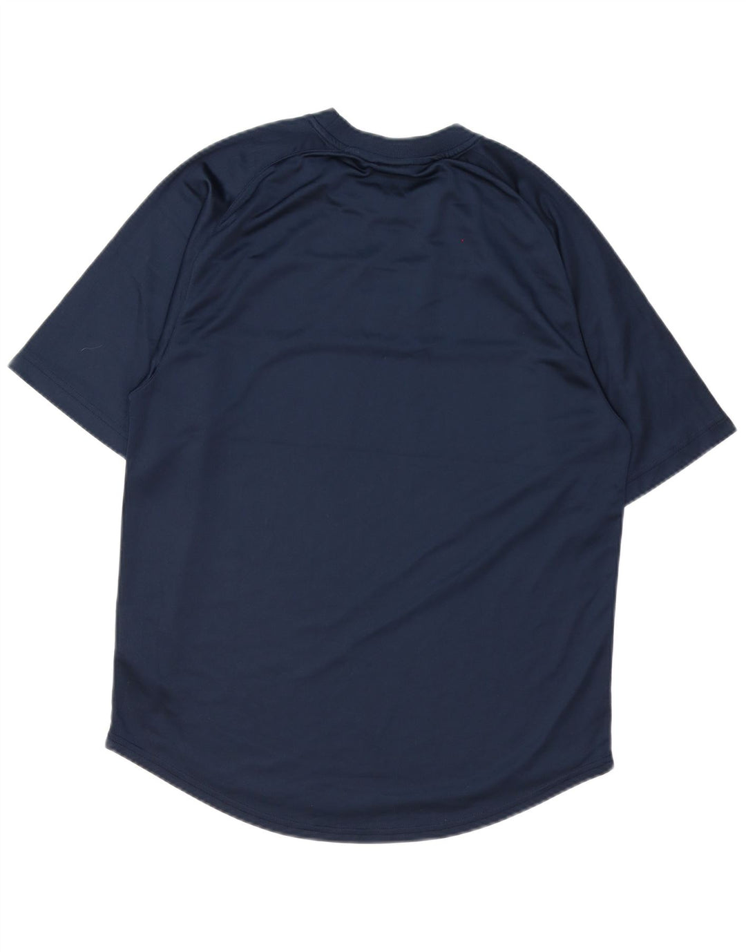 Nike Herren T-Shirt Top Large Marineblau Polyester