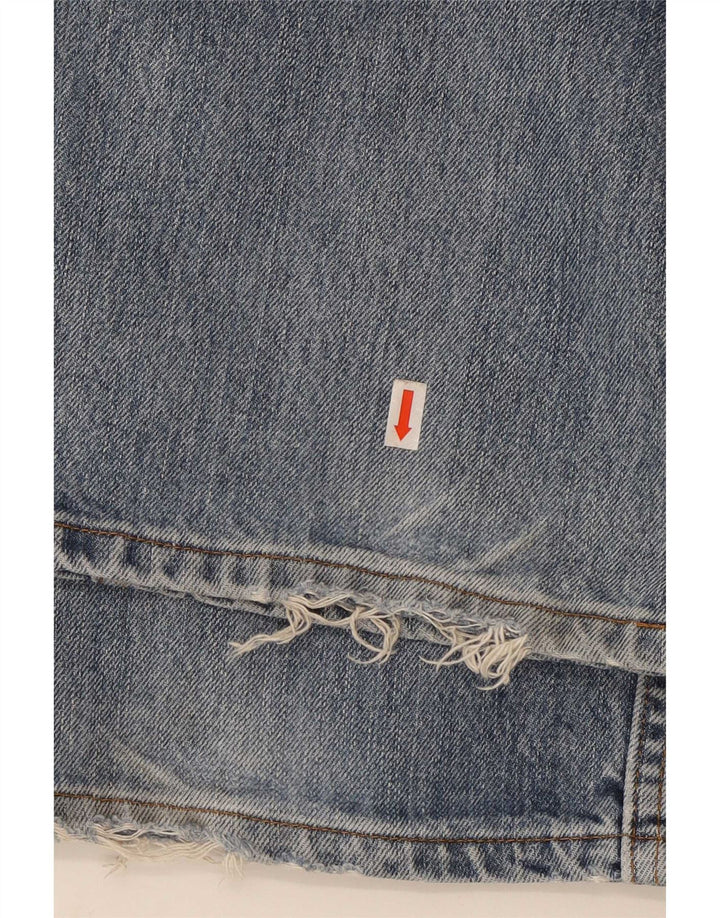 Wrangler Herren Ohio Straight Jeans W32 L32 Blaue Baumwolle