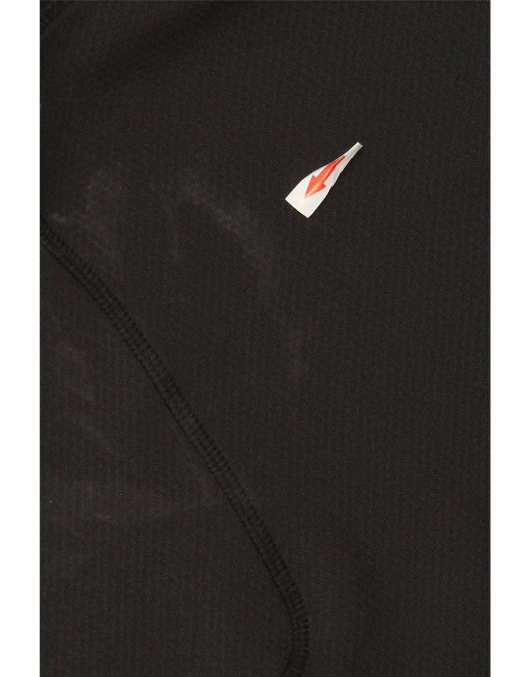Nike Herren-Oberteil mit Reißverschluss, langärmlig, UK, Größe 42/44, Größe L, Schwarz, Polyester