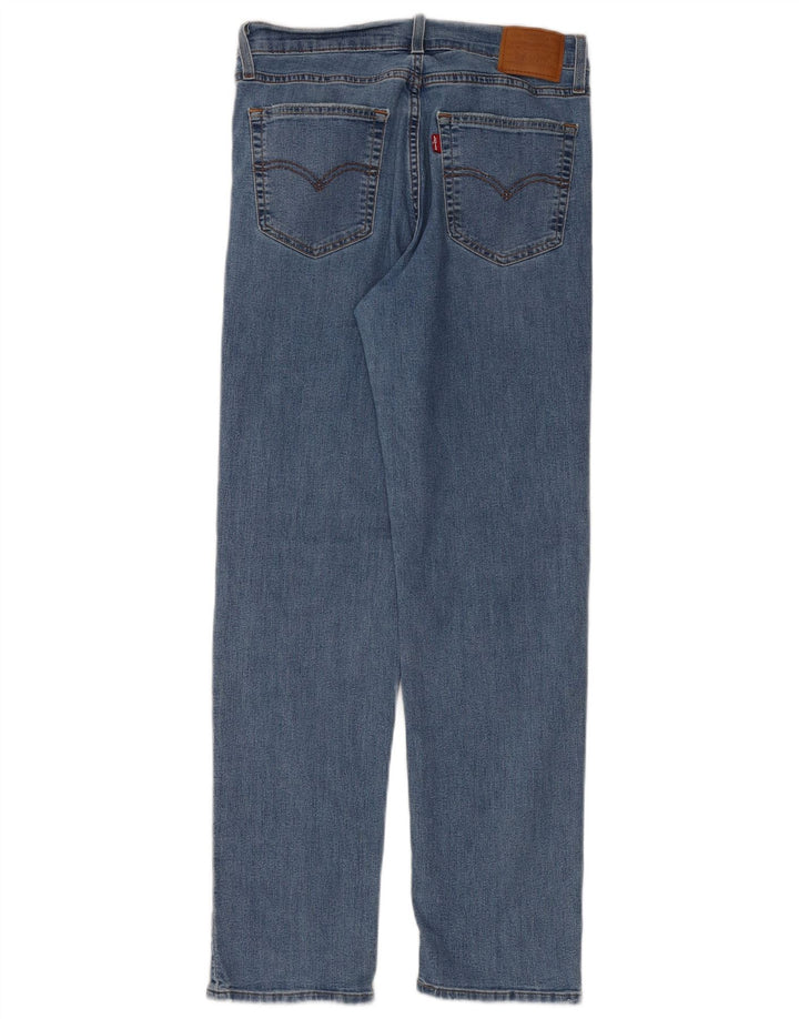Levi's Damen 724 High Rise Straight Jeans W29 L30 Blau