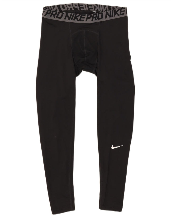 Nike Herren Dri Fit Grafik-Leggings, Größe L, Schwarz