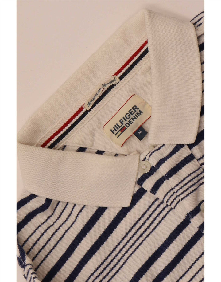Tommy Hilfiger Herren Poloshirt Mittelweiß gestreift