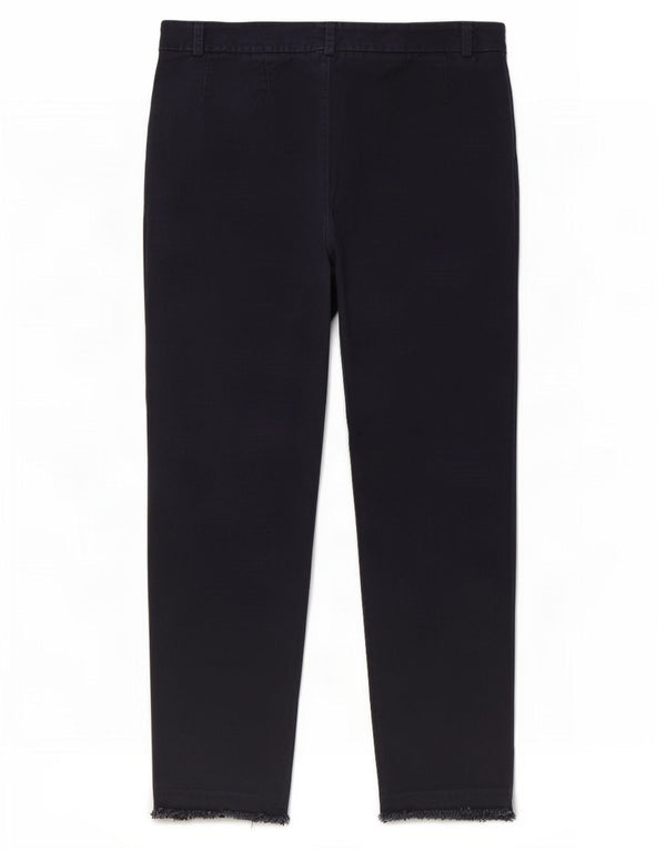 Marks & Spencer Damen Slim Cropped-Hose UK 12 Medium W30 L24 Marineblau