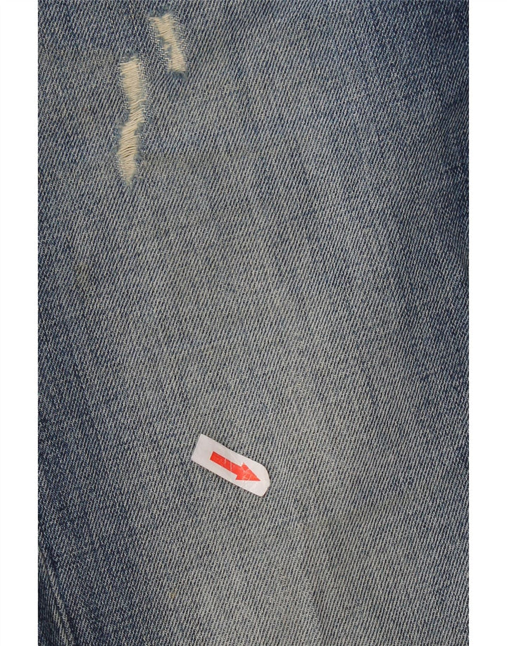 DIESEL Herren Krayver Carrot Slim Jeans W29 L32 Blaue Baumwolle