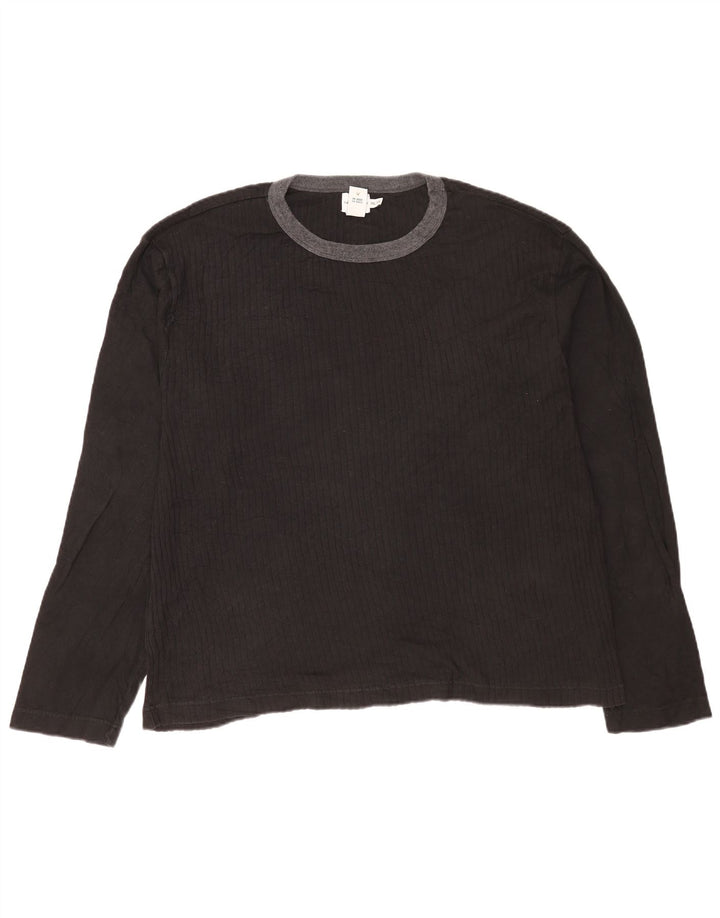 Calvin Klein Jeans Herren Top Langarm 2XL Schwarz Baumwolle