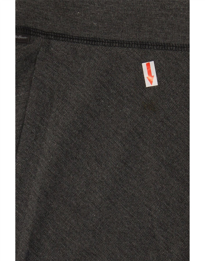 Eddie Bauer Damen A-Linienrock Medium W30 Grau Polyester