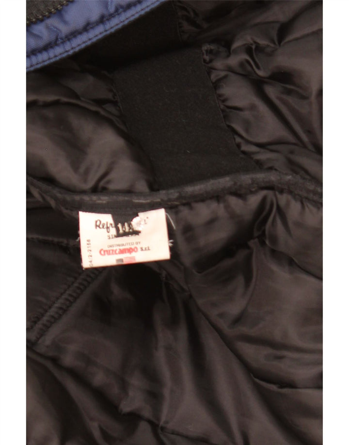 Refrigiwear Wattierter Jungenmantel mit Kapuze, 13–14 Jahre, Marineblau, Polyamid
