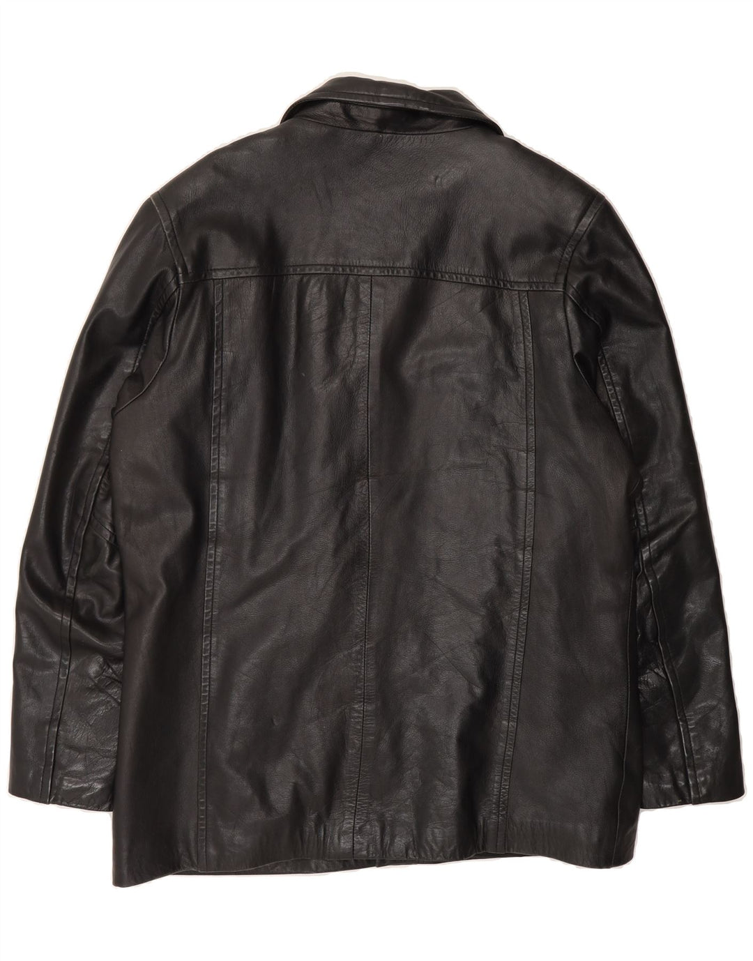 AVIATRIX Mens Leather Jacket UK 44 2XL Black Leather Vintage Aviatrix and Second-Hand Aviatrix from Messina Hembry 