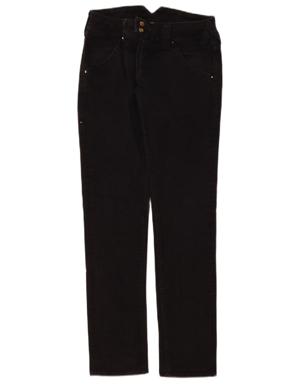 Cycle Damen Slim Jeans W26 L29 Schwarze Baumwolle