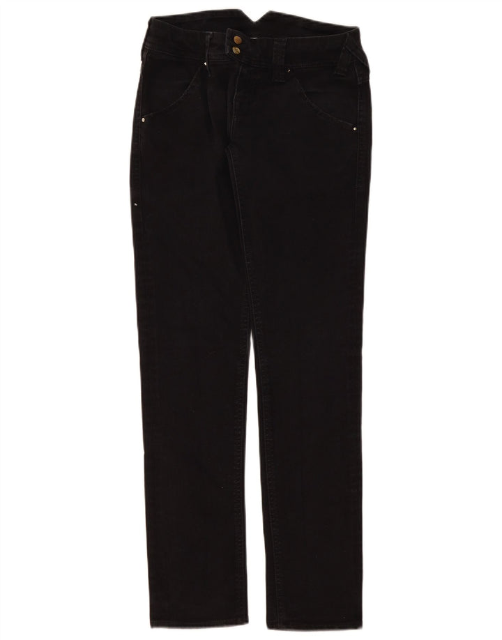 Cycle Damen Slim Jeans W26 L29 Schwarze Baumwolle