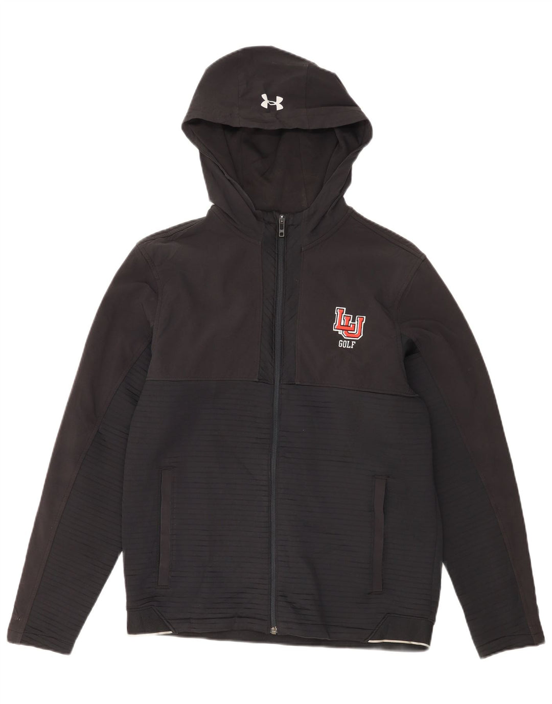 Under Armour Herren-Kapuzenpullover mit Reißverschluss, mittelgroß, Schwarz