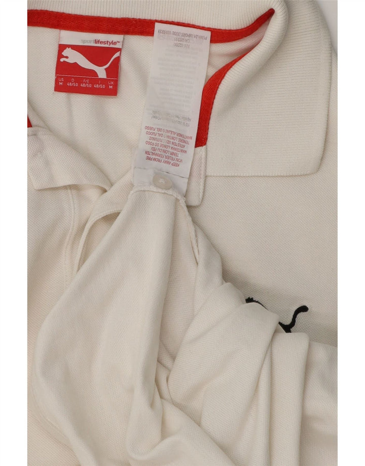 Puma Herren Poloshirt Mittelweiße Baumwolle