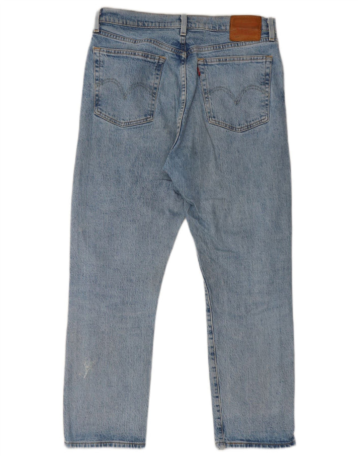 Levi's Herren 501 Straight Jeans W31 L26 Blaue Baumwolle