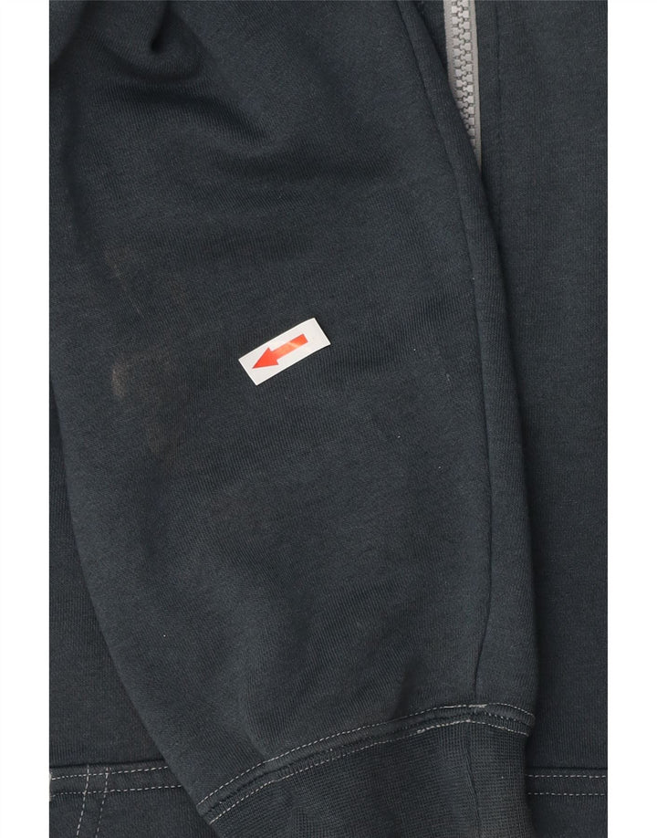 Nike Herren-Kapuzenpullover mit Reißverschluss, groß, marineblaue Baumwolle