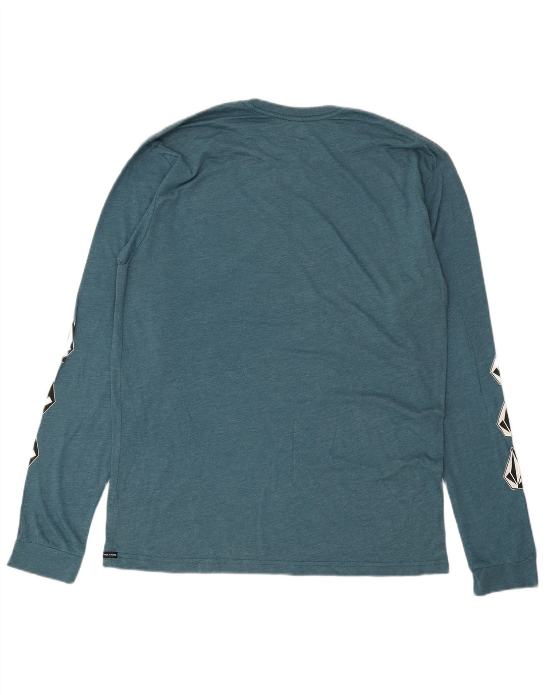 Volcom Herren Modern Fit Graphic Top Langarm XL Blau Baumwolle