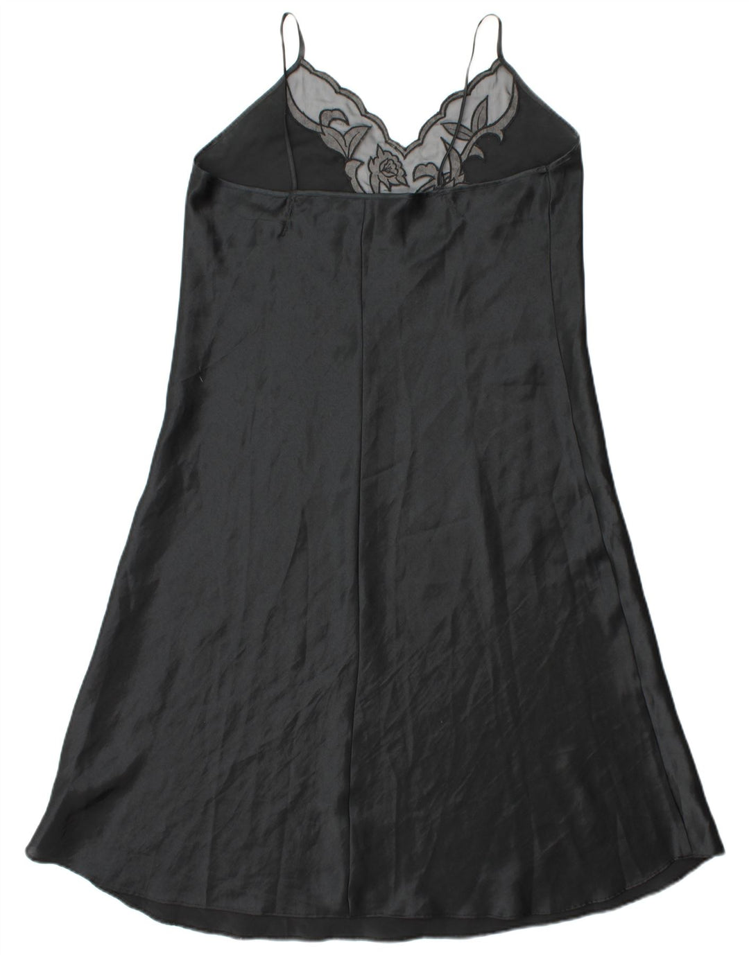 ST. BERNARD Damen Slip Dress UK 16 Large Schwarz Polyester