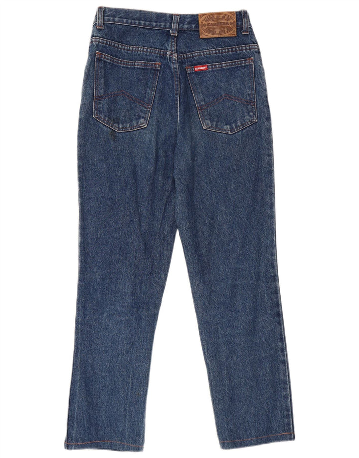 Carrera Damen-Cropped-Jeans W30 L25 Blaue Baumwolle