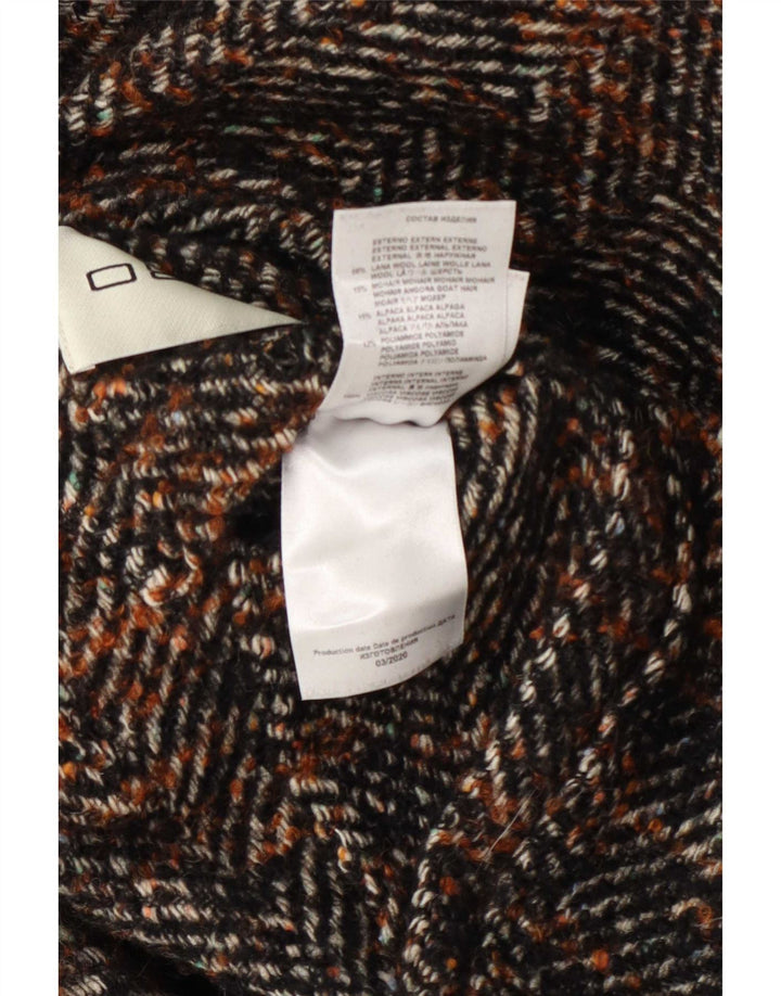 Etro Herrenmantel IT 52 XL Brown Herringbone Wool Classic