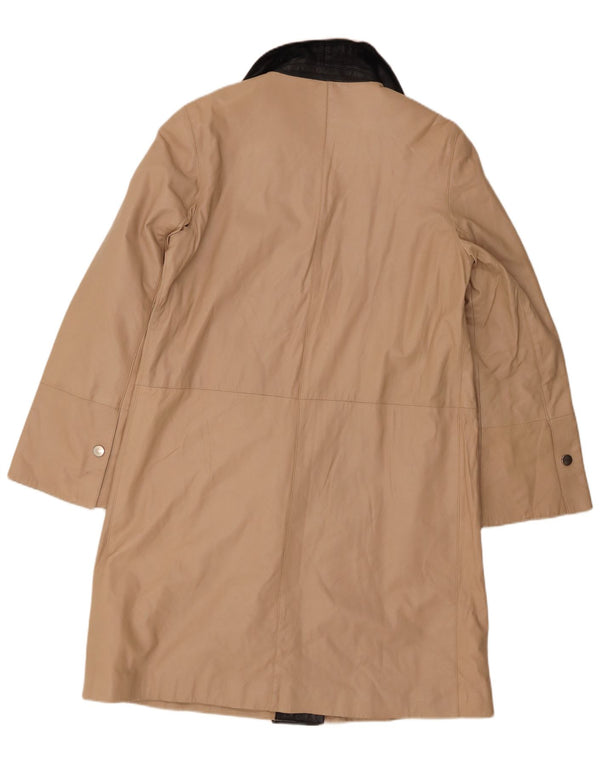 Immagini Damen Ledermantel IT 44 Mittelbeige