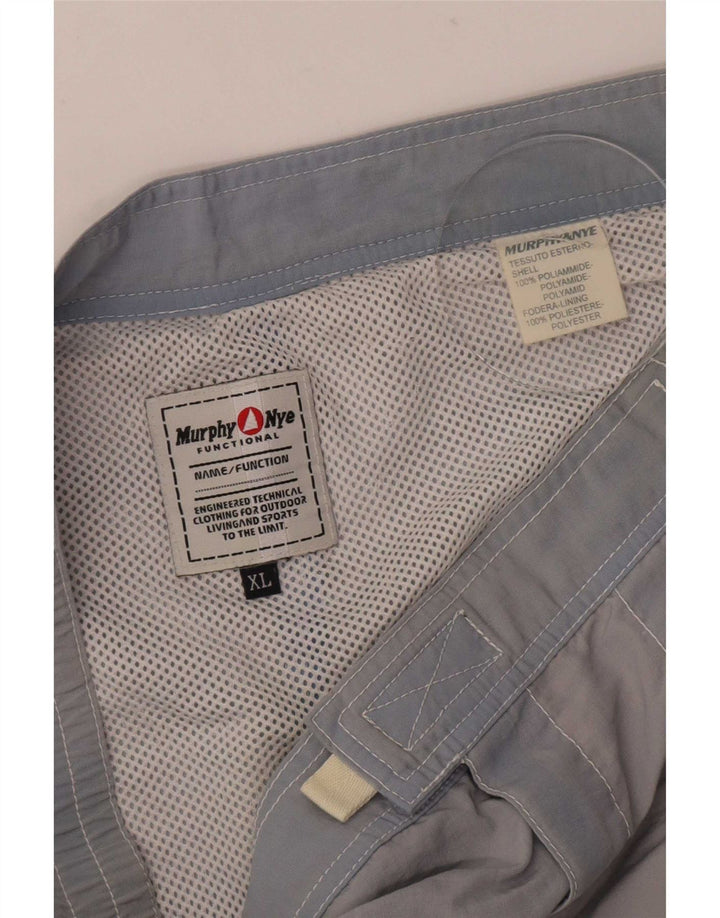 Murphy & Nye Herren Badeshorts XL Blau Polyamid