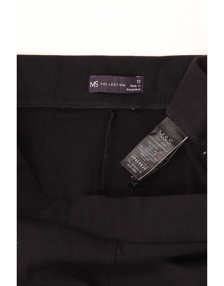 Marks & Spencer Damen Leggings UK 12 Mittelschwarze Viskose