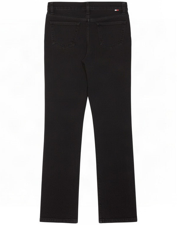 Tommy Hilfiger Damen Bootcut Freizeithose US 3 Small W28 L32 Schwarz